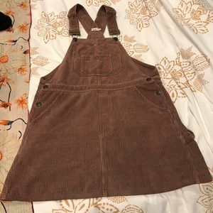 Faherty corduroy overall dress